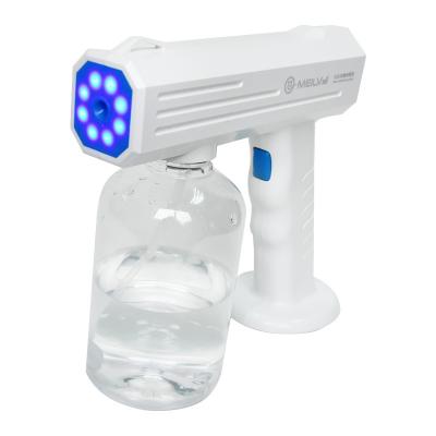 ME001纳米雾化消毒枪手持无线电动蓝光酒精喷雾紫外线小型防疫器喷雾机