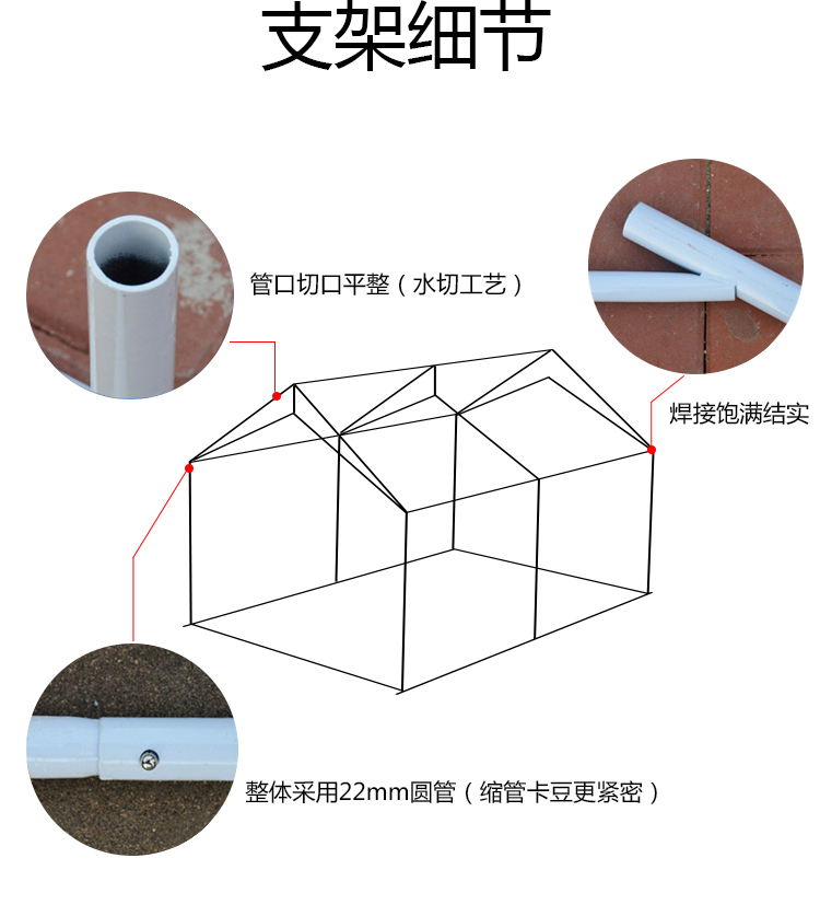 LT17应急救灾夹棉帐篷12㎡(图6)