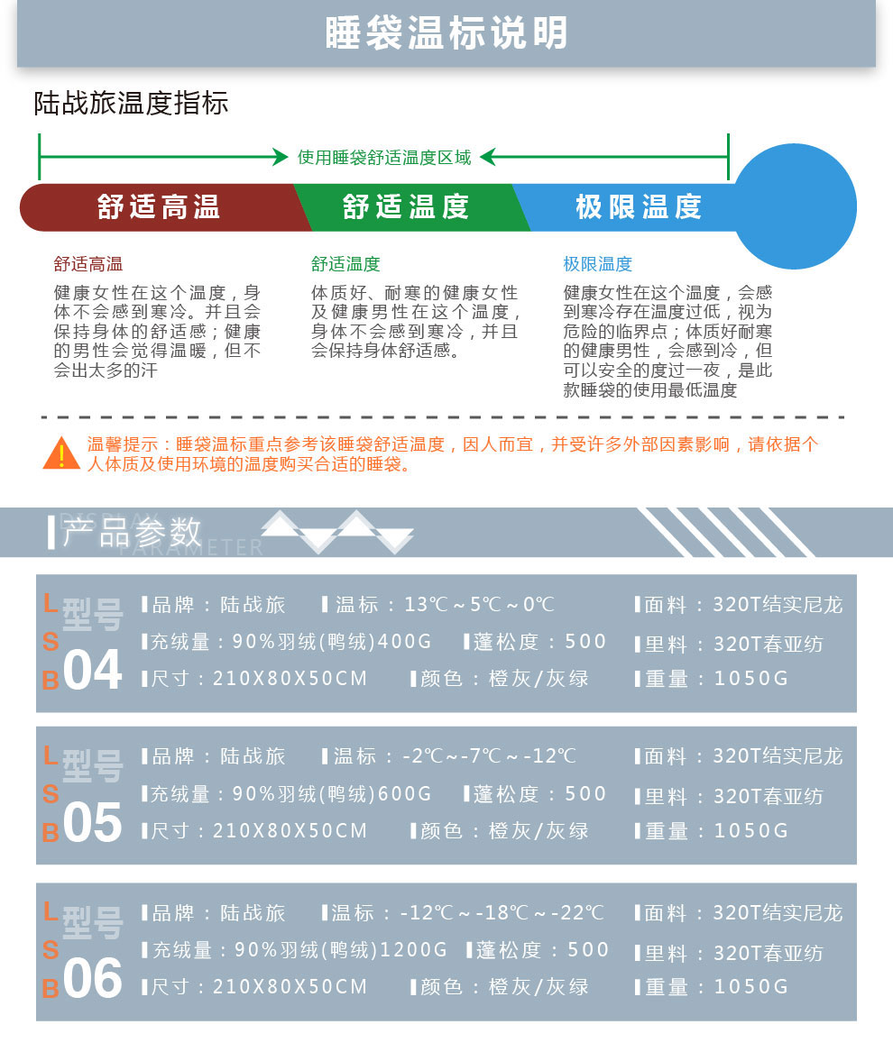 LSB06白鸭绒睡袋1200g(图14)