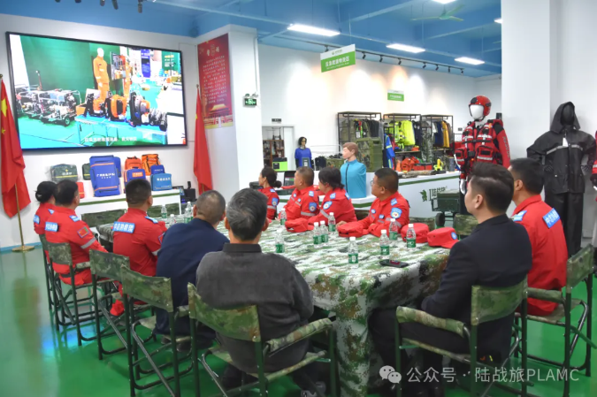 中志协应急委王冰河主任到访陆战旅集团(图4)