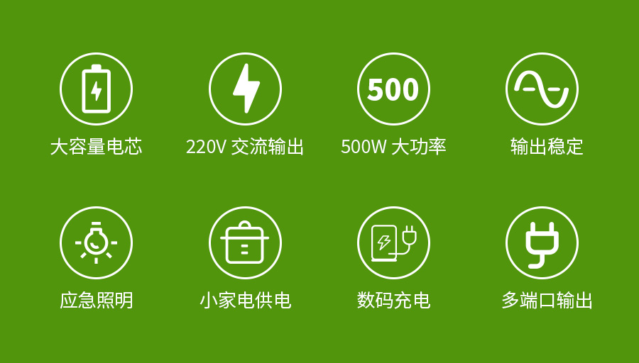 YPC06有品便携式移动电源500W(图2)
